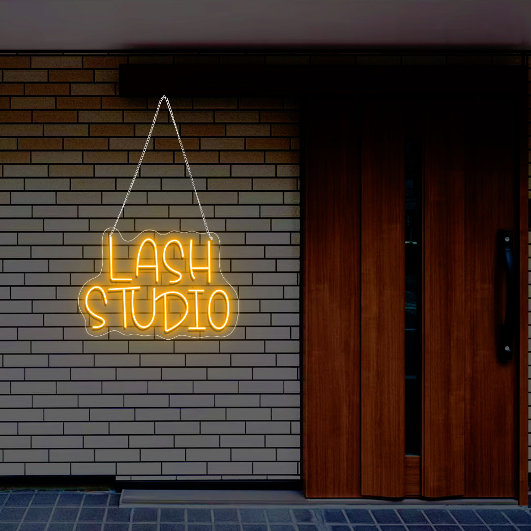 Lash Studio Neon Sign