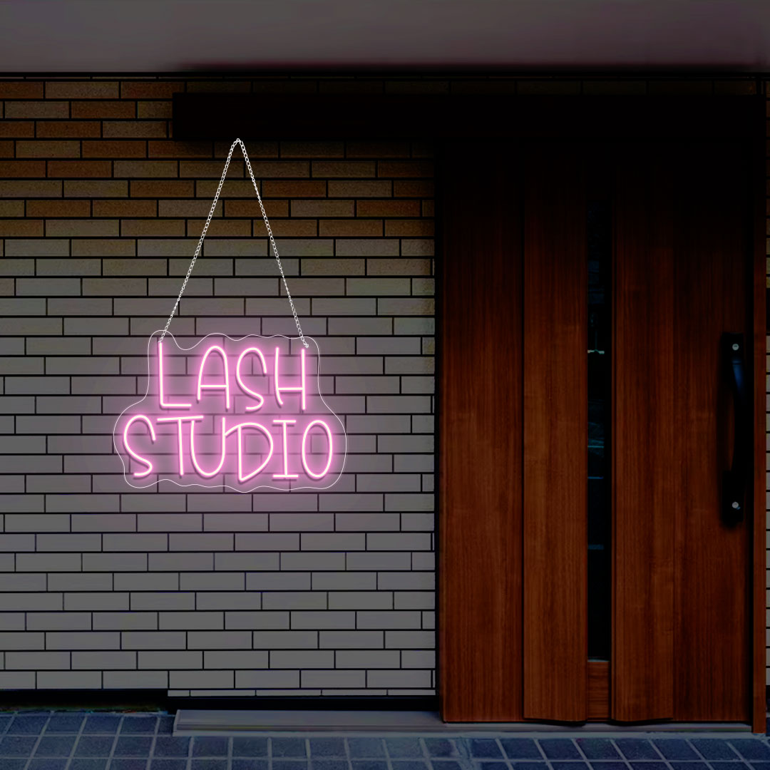 Lash Studio Neon Sign