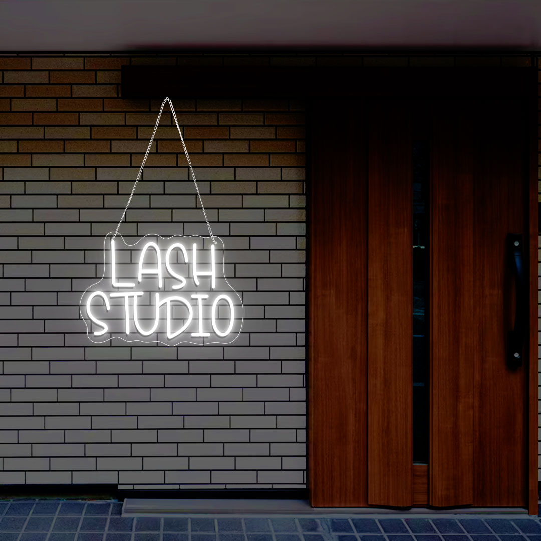 Lash Studio Neon Sign