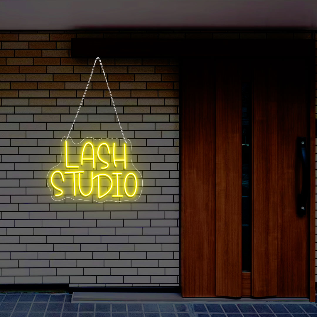 Lash Studio Neon Sign