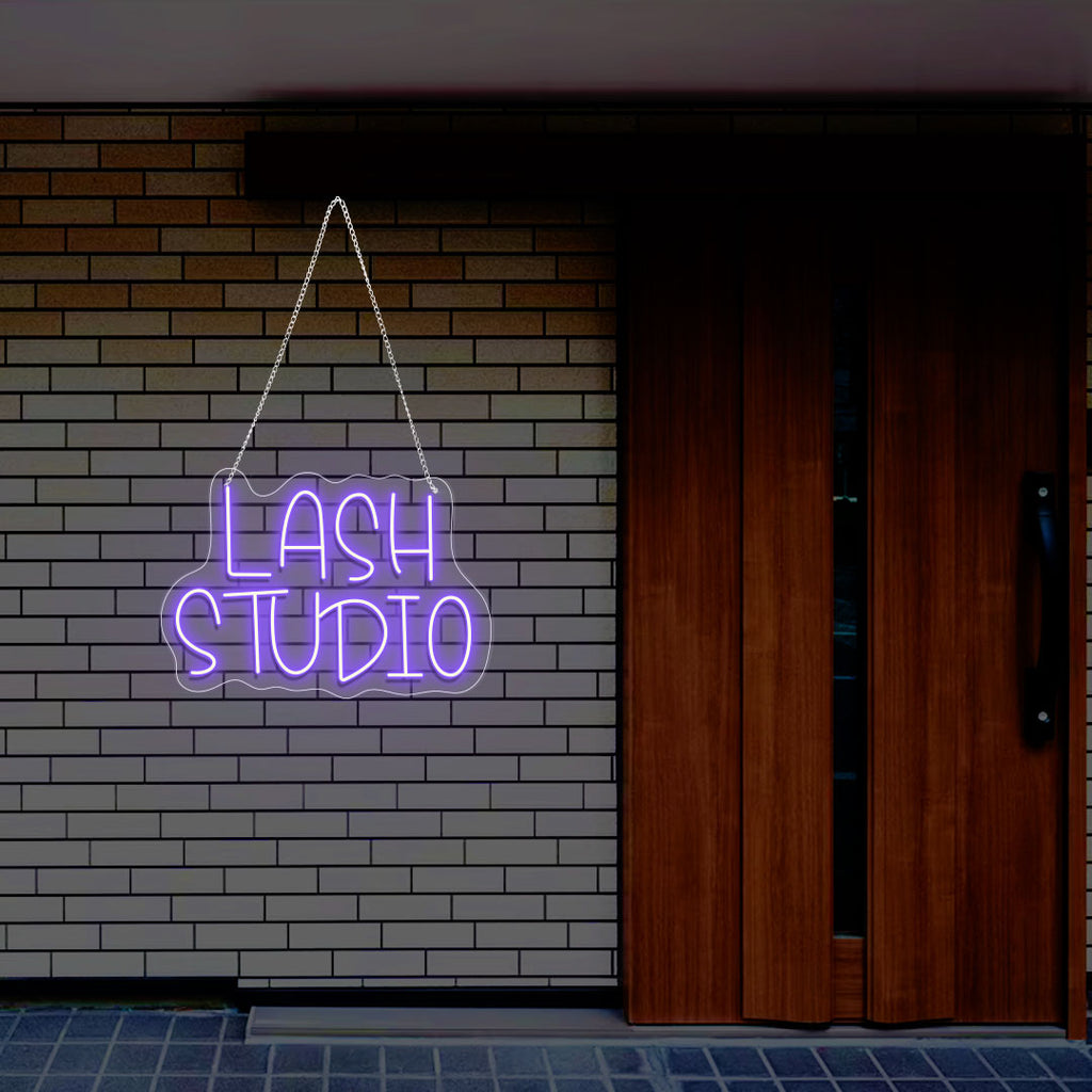 Lash Studio Neon Sign