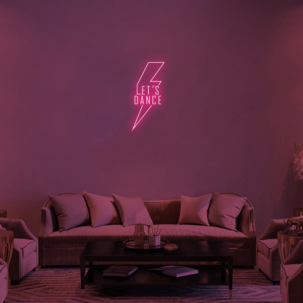 Let's Dance LED Neon Sign