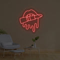 Lipstick Makeup Artist Neon Sign