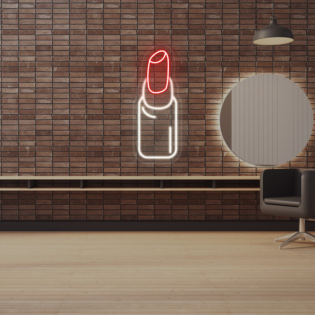 Lipstick Neon Sign