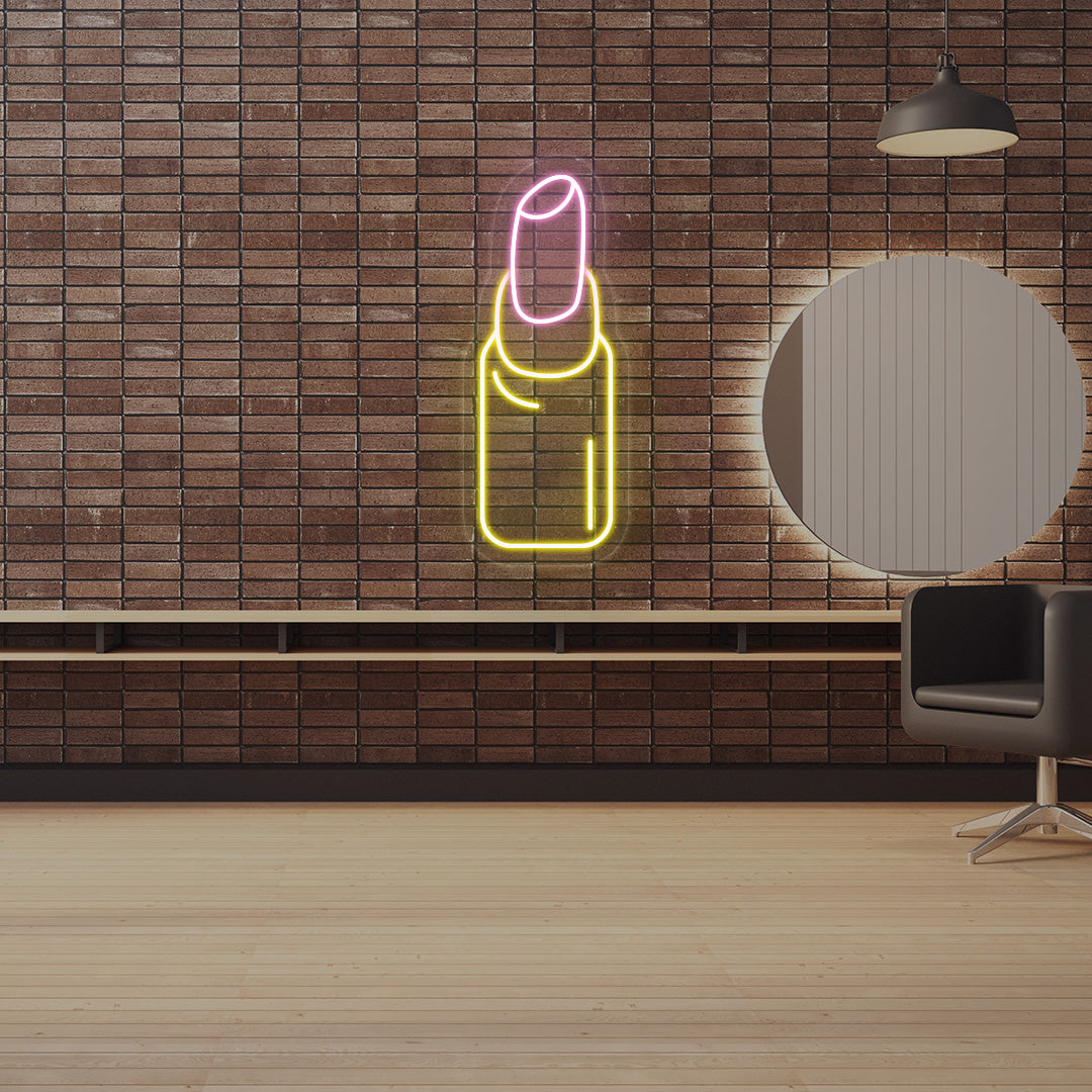 Lipstick Neon Sign