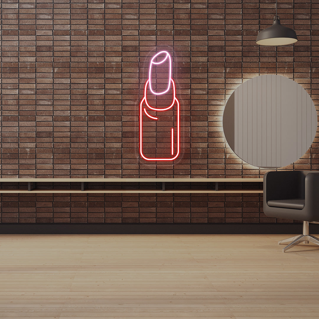 Lipstick Neon Sign