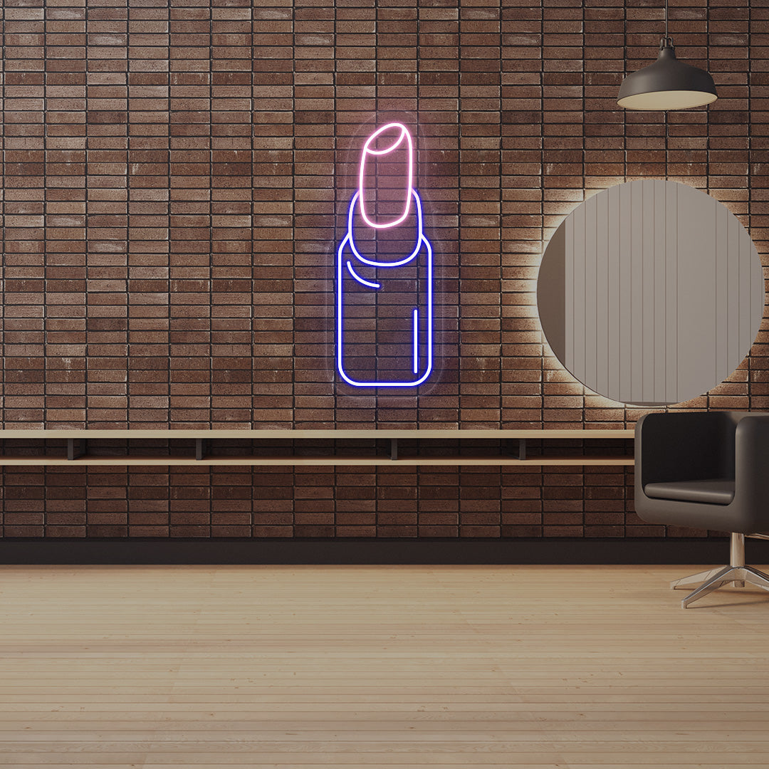 Lipstick Neon Sign