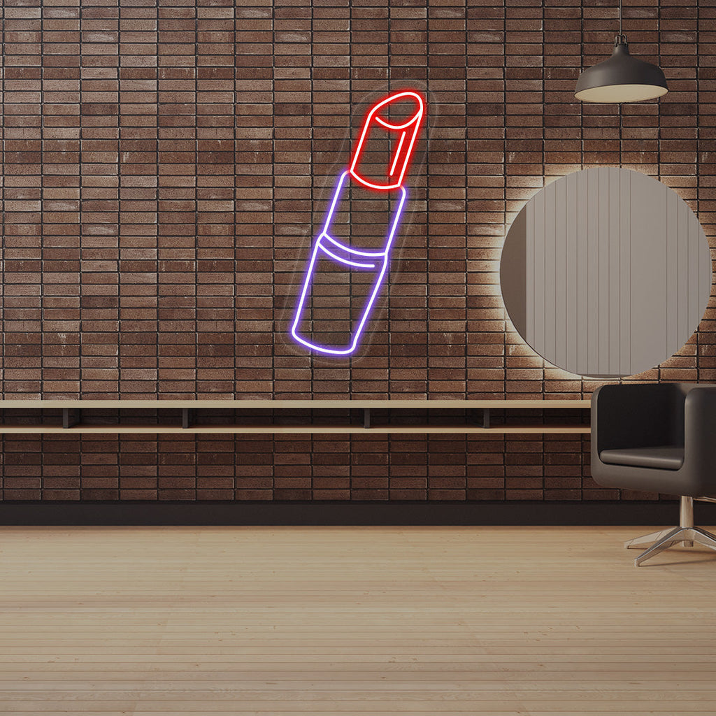 Lipstick Neon Sign
