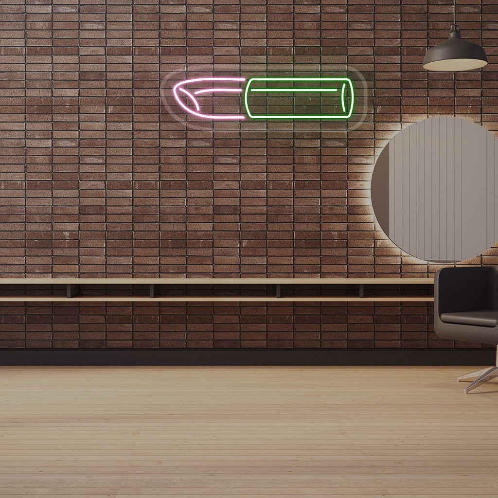 Lipstick Neon Sign