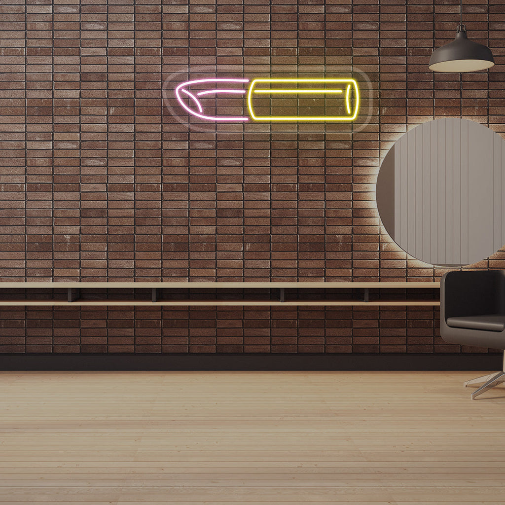 Lipstick Neon Sign