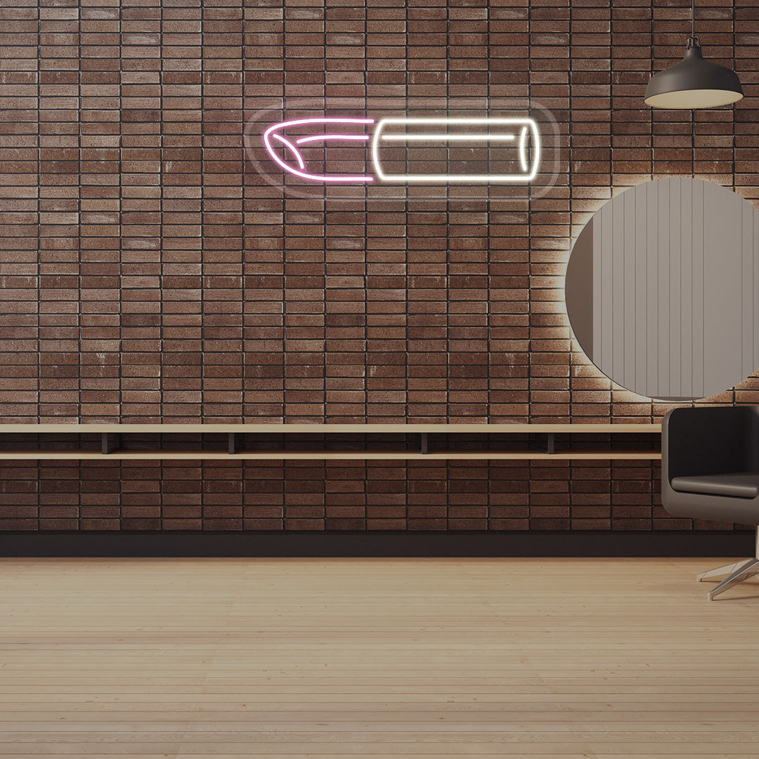 Lipstick Neon Sign