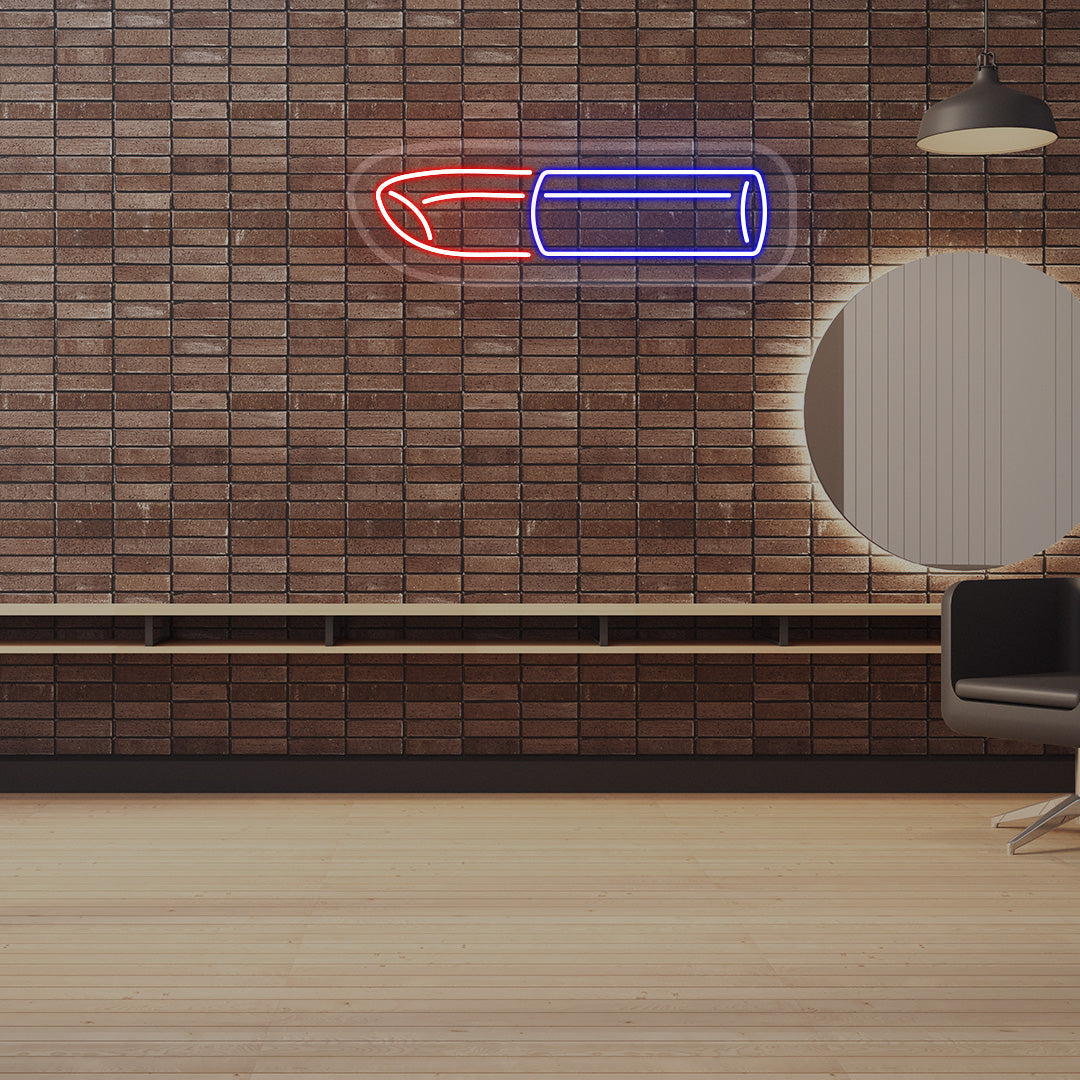 Lipstick Neon Sign