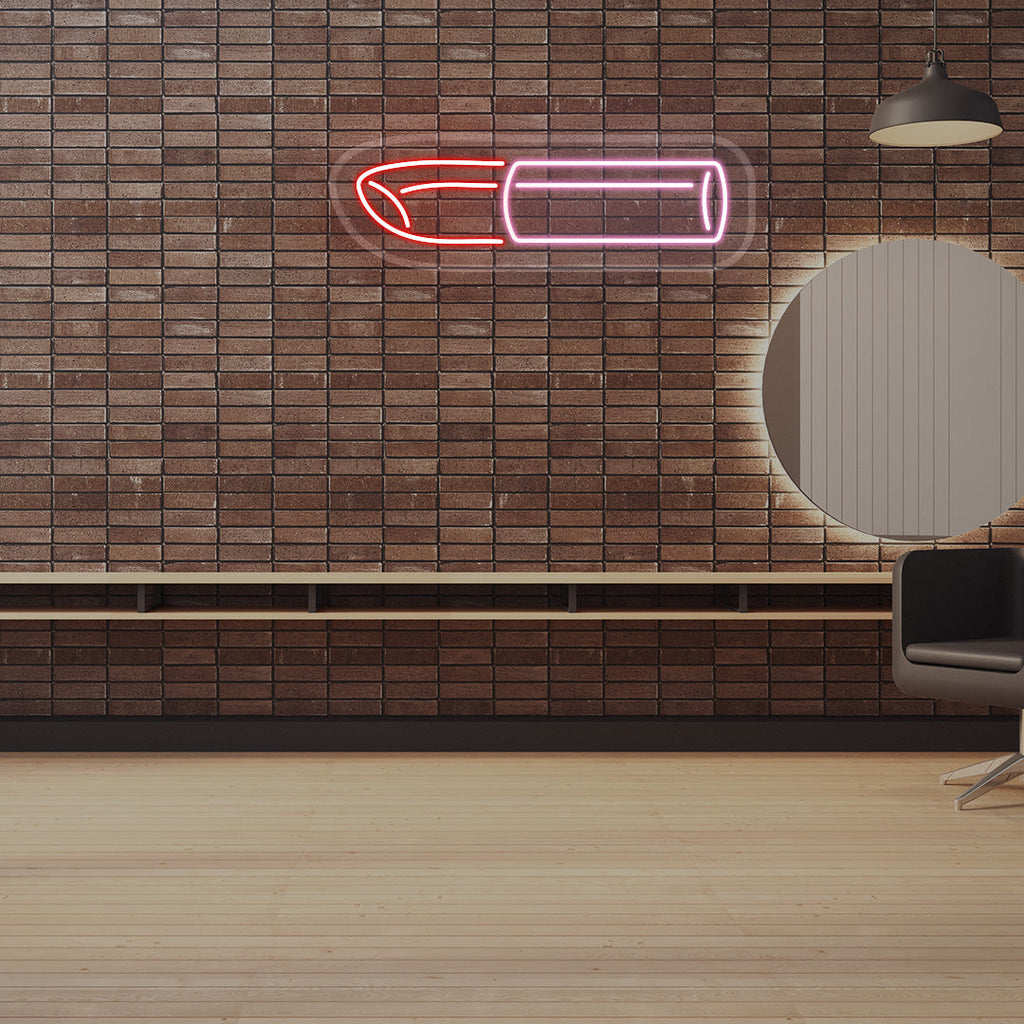 Lipstick Neon Sign