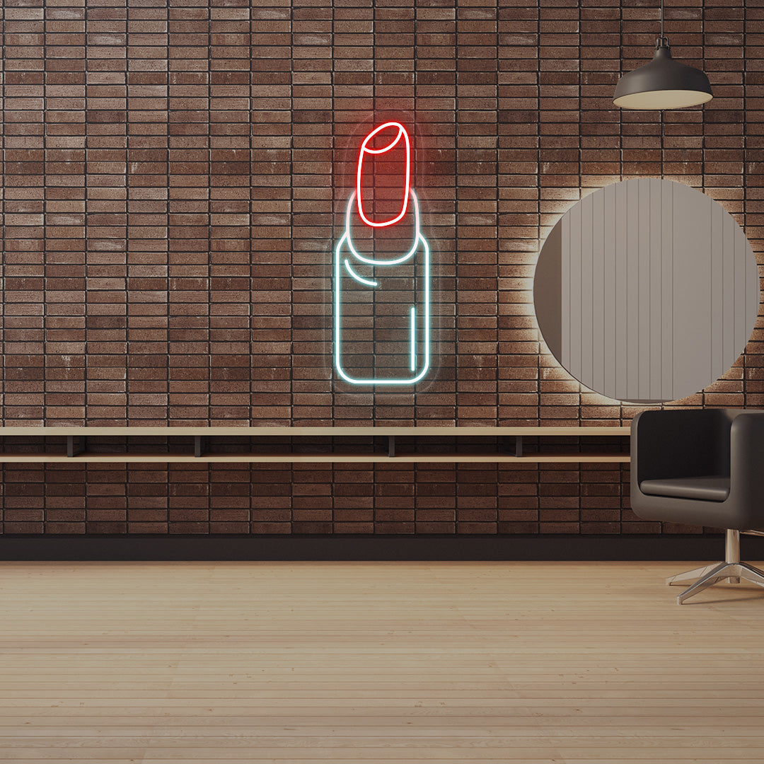 Lipstick Neon Sign