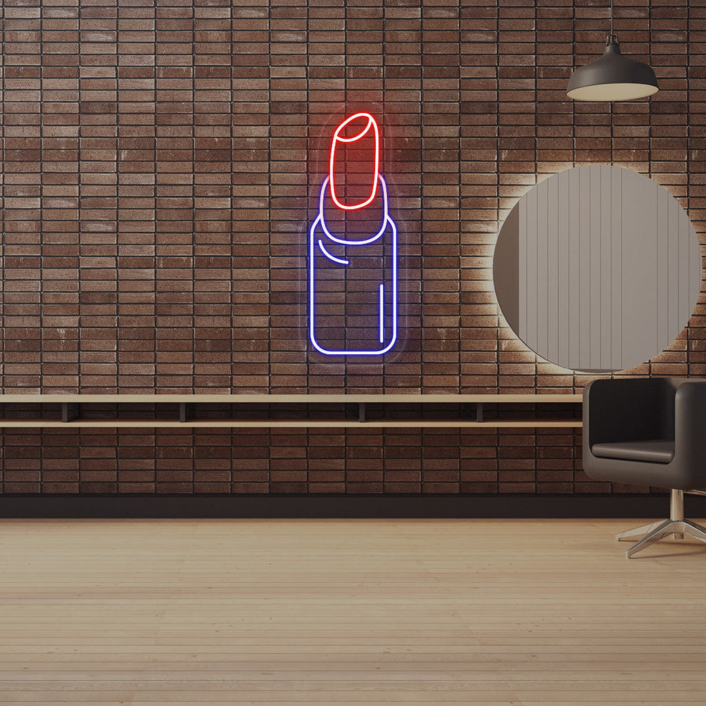 Lipstick Neon Sign