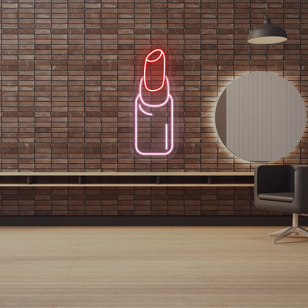 Lipstick Neon Sign