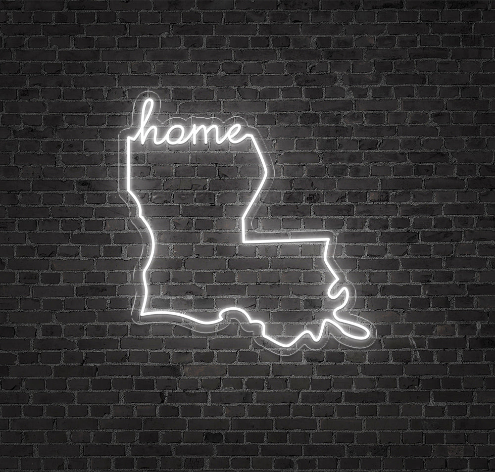 Louisiana LED Neon Sign