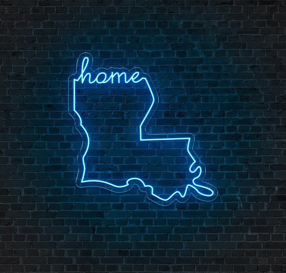 Louisiana LED Neon Sign
