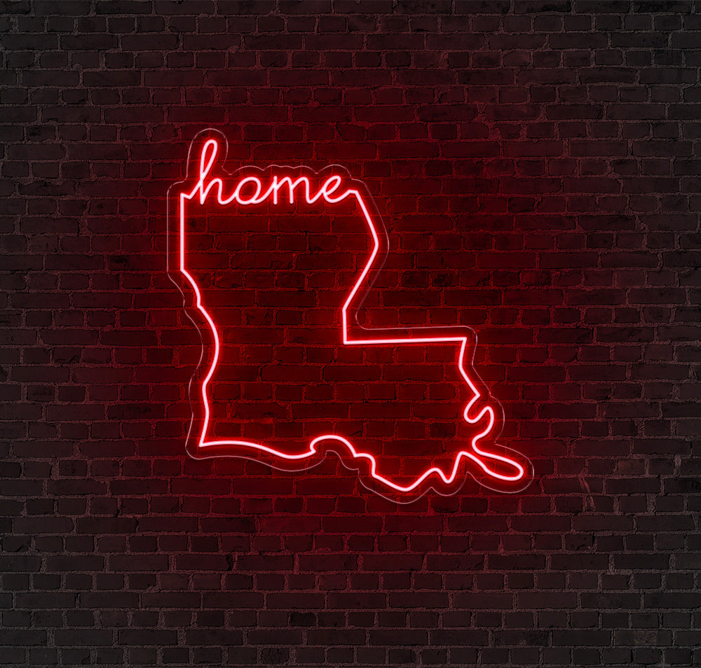 Louisiana LED Neon Sign