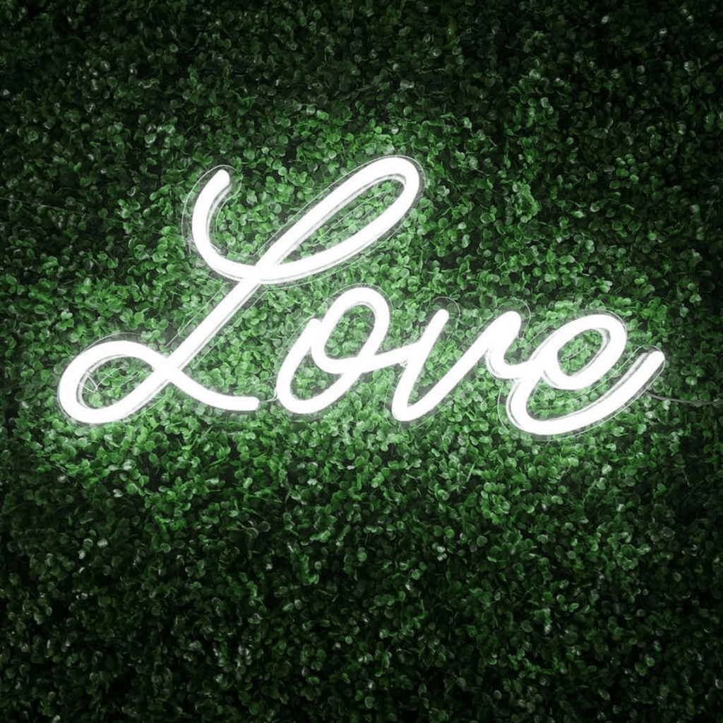 Love - Wedding LED Neon Sign