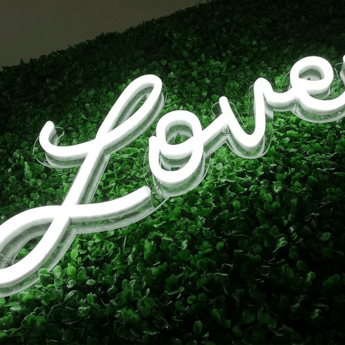 Love - Wedding LED Neon Sign