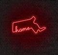 Massachusetts LED Neon Sign