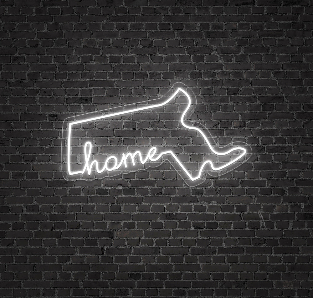 Massachusetts LED Neon Sign