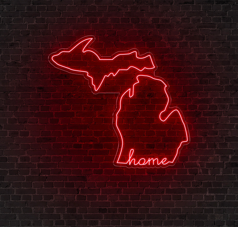 Michigan LED Neon Sign