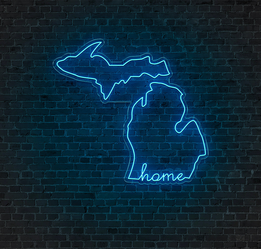 Michigan LED Neon Sign