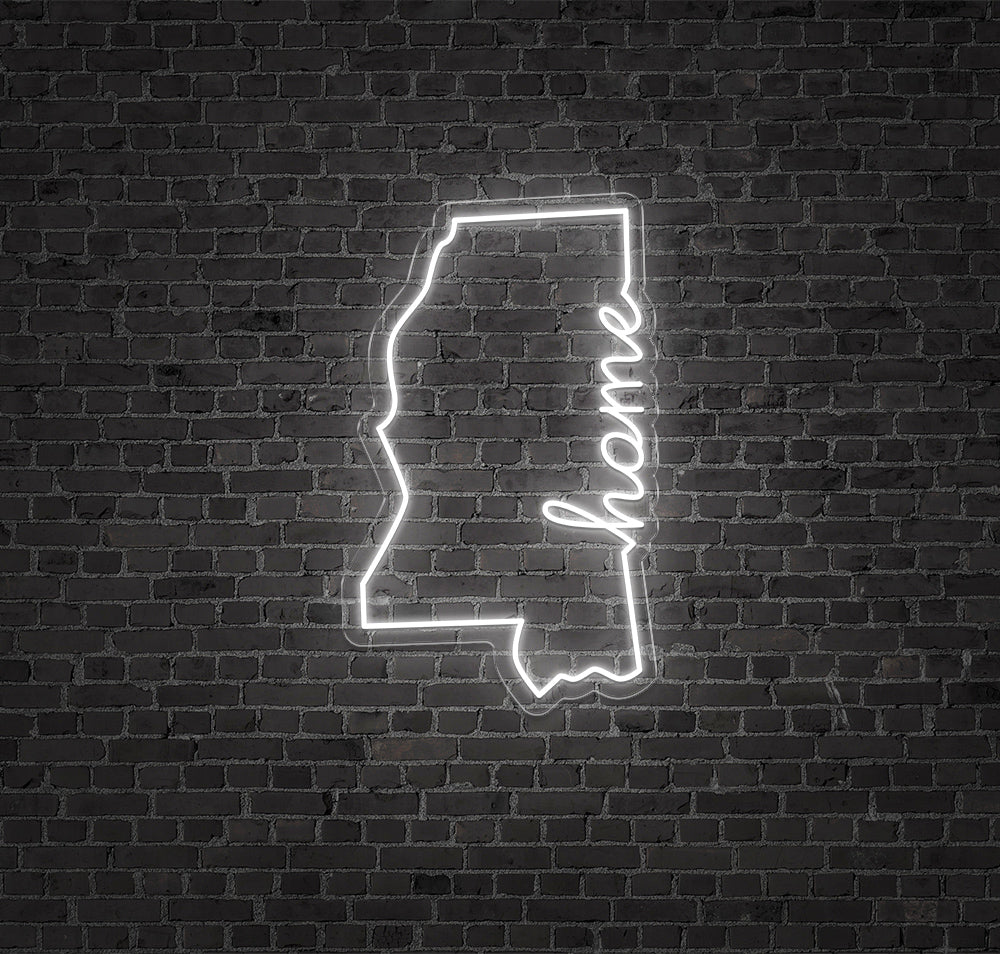 Mississippi LED Neon Sign