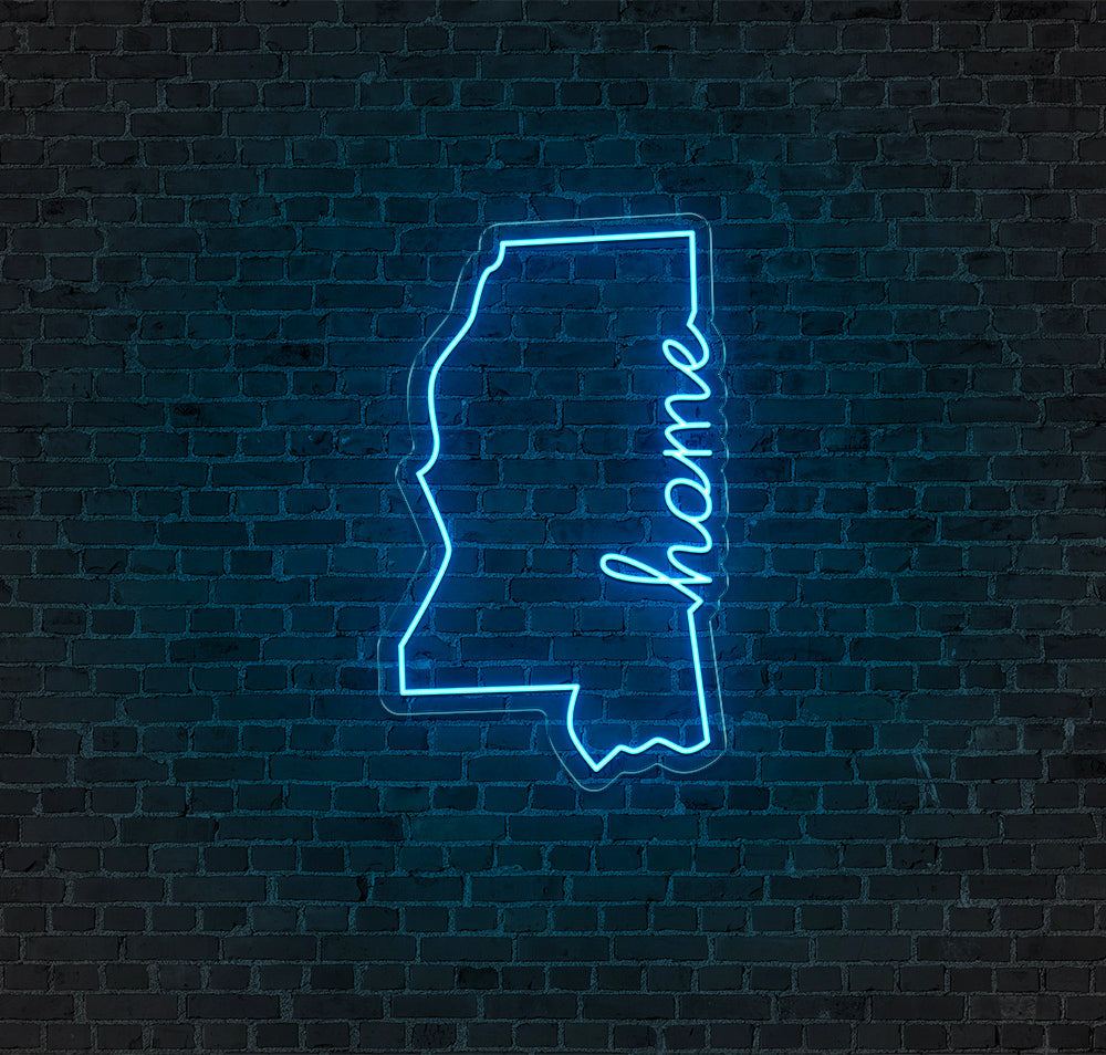 Mississippi LED Neon Sign