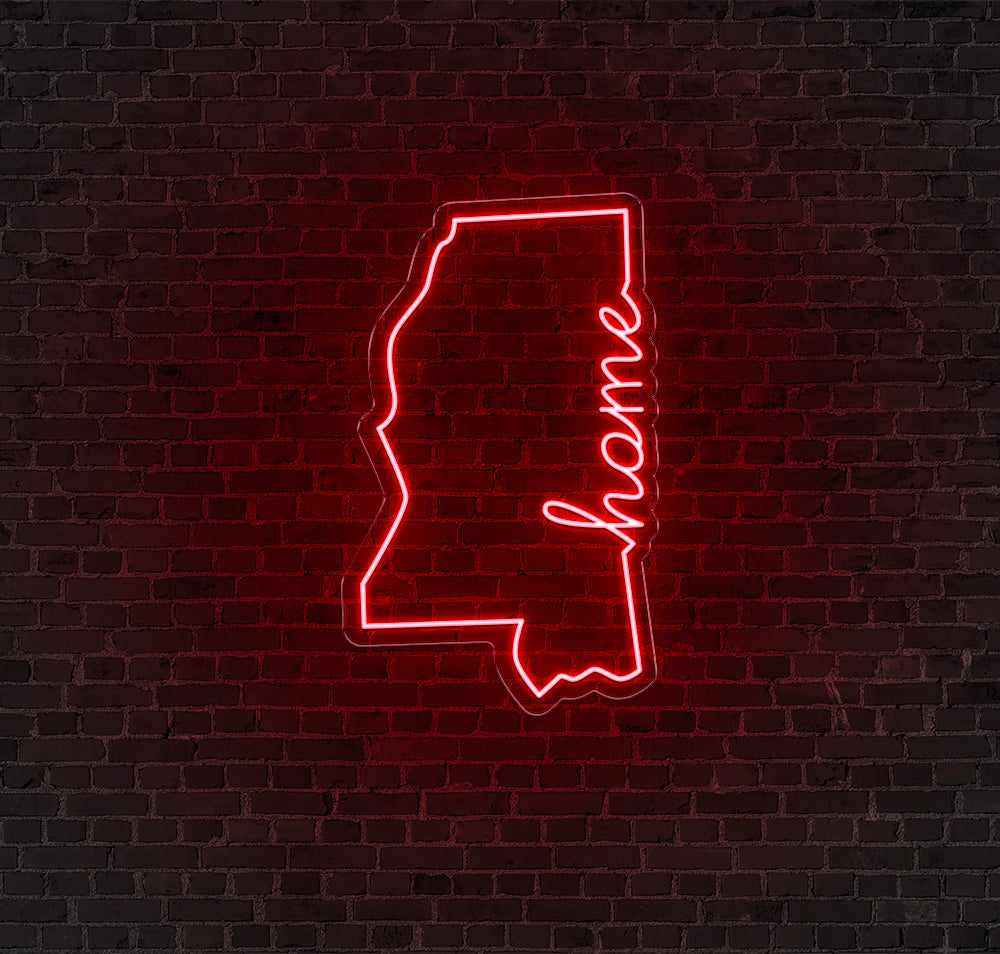 Mississippi LED Neon Sign