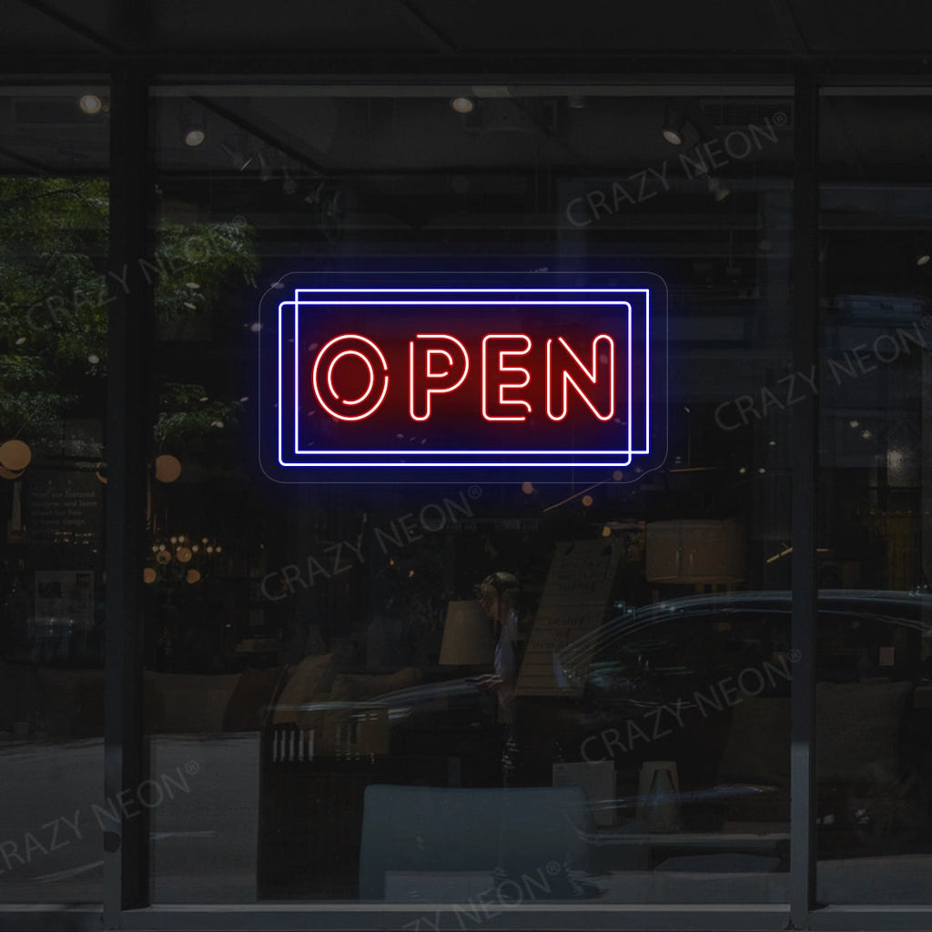Multicolor Open LED Neon Sign