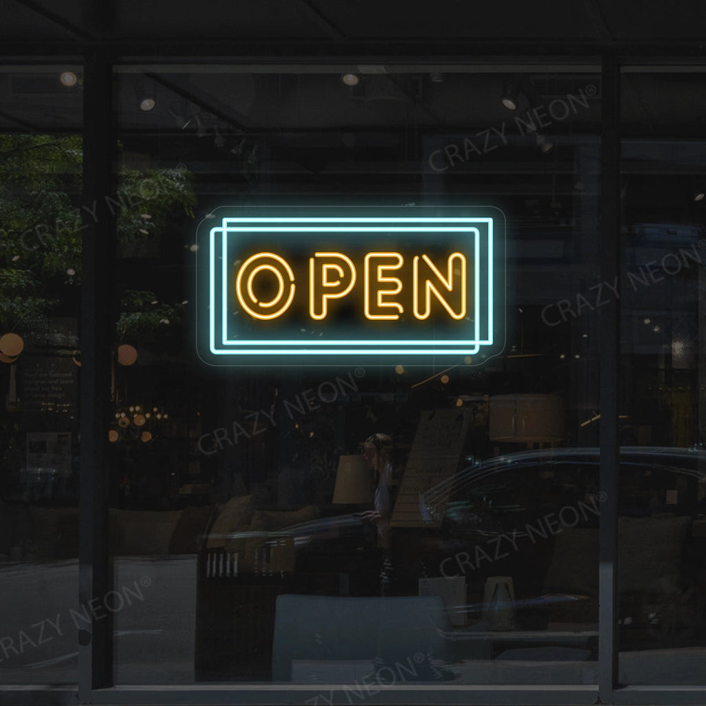 Multicolor Open LED Neon Sign