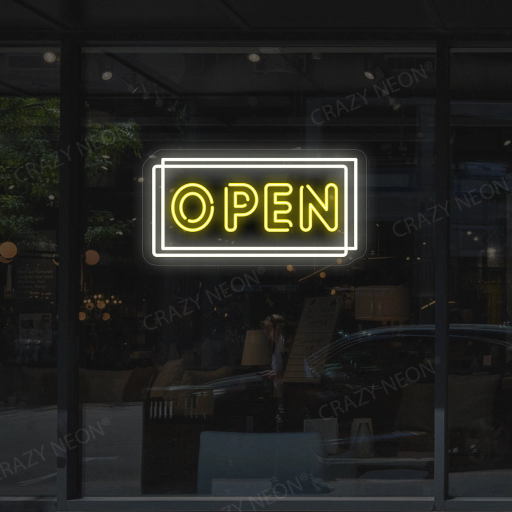 Multicolor Open LED Neon Sign