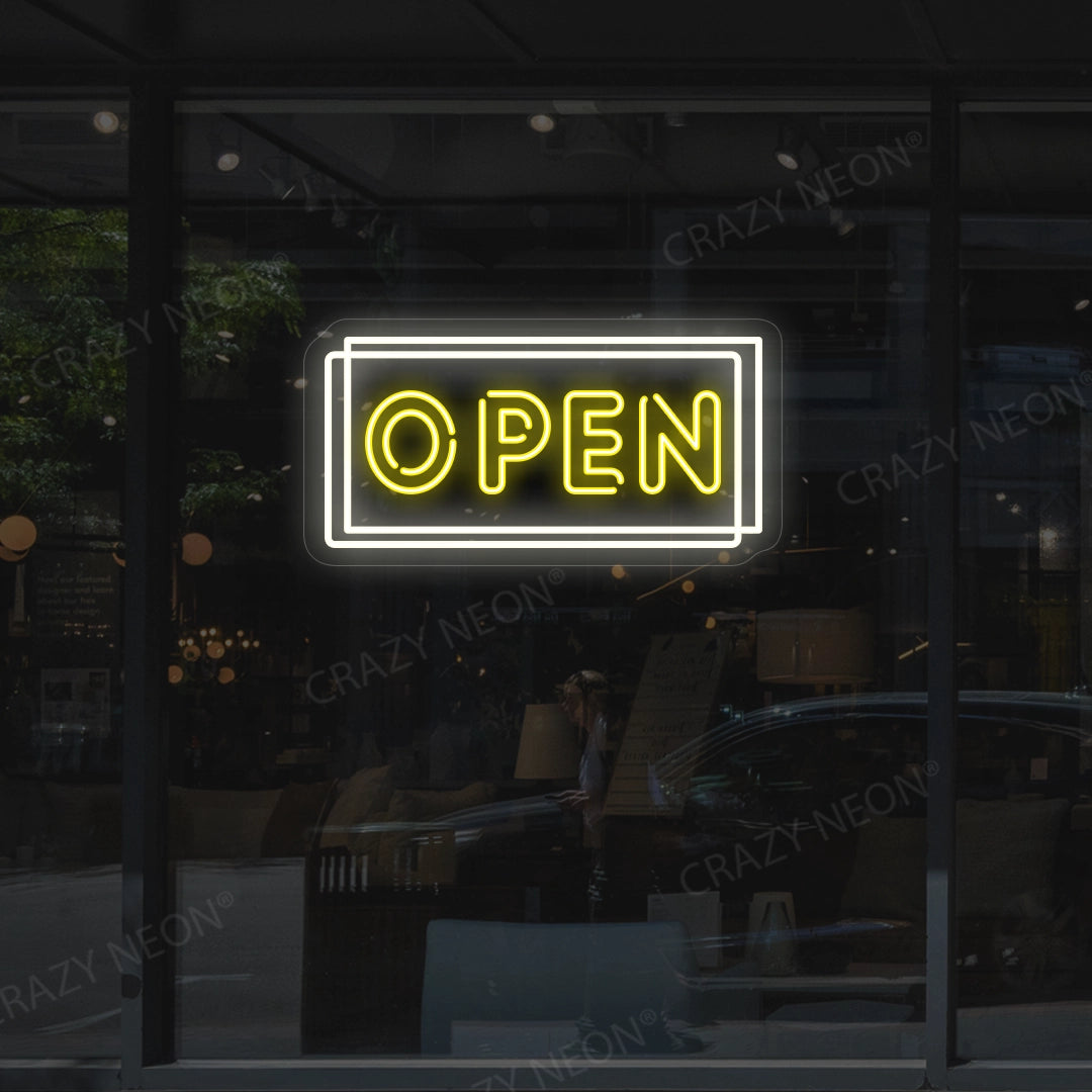 Multicolor Open LED Neon Sign