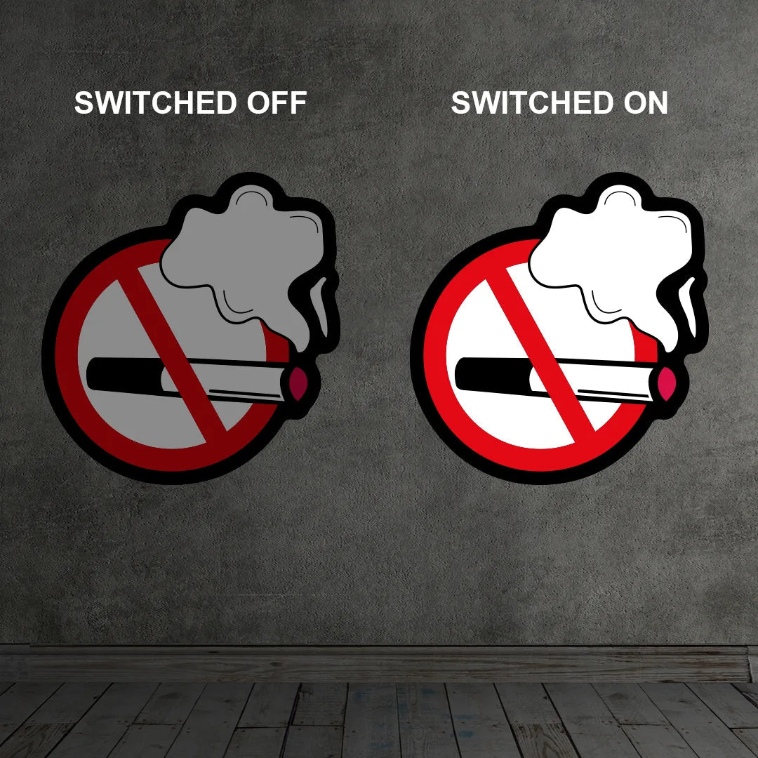 No Smoking LED Neon Sign