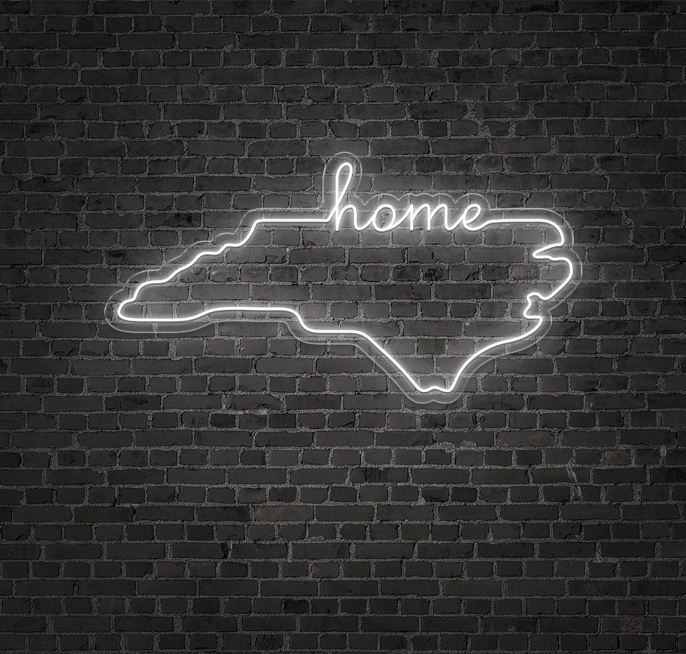 North Carolina LED Neon Sign