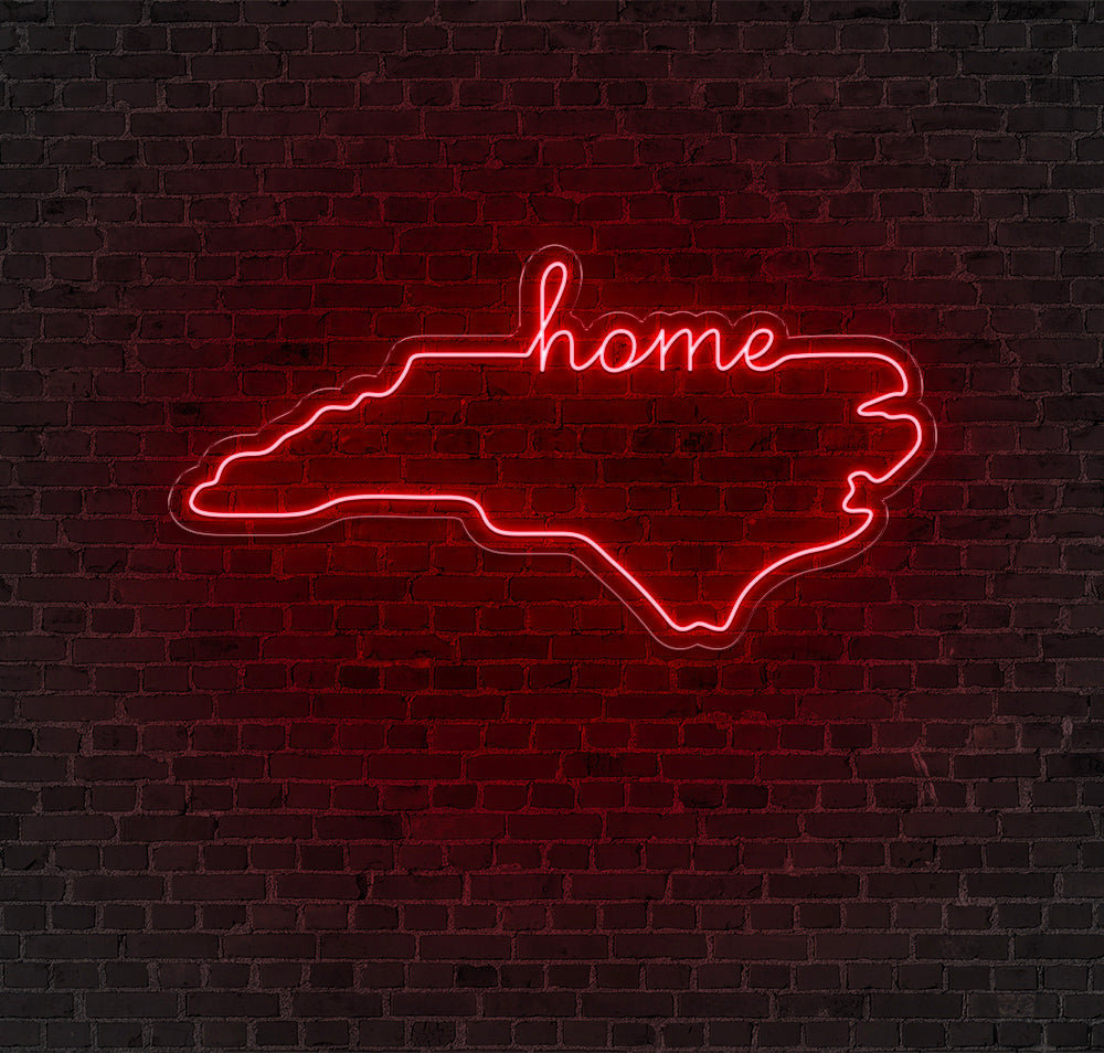 North Carolina LED Neon Sign