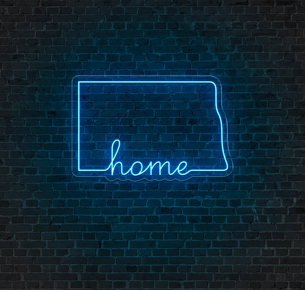 North Dakota LED Neon Sign
