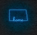 North Dakota LED Neon Sign