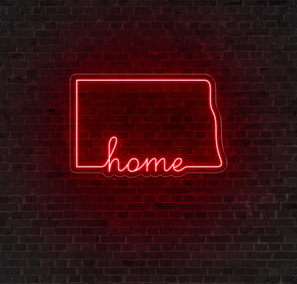 North Dakota LED Neon Sign