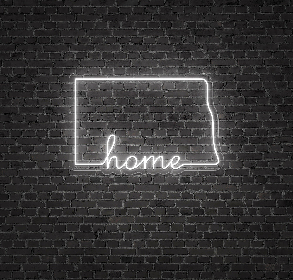 North Dakota LED Neon Sign