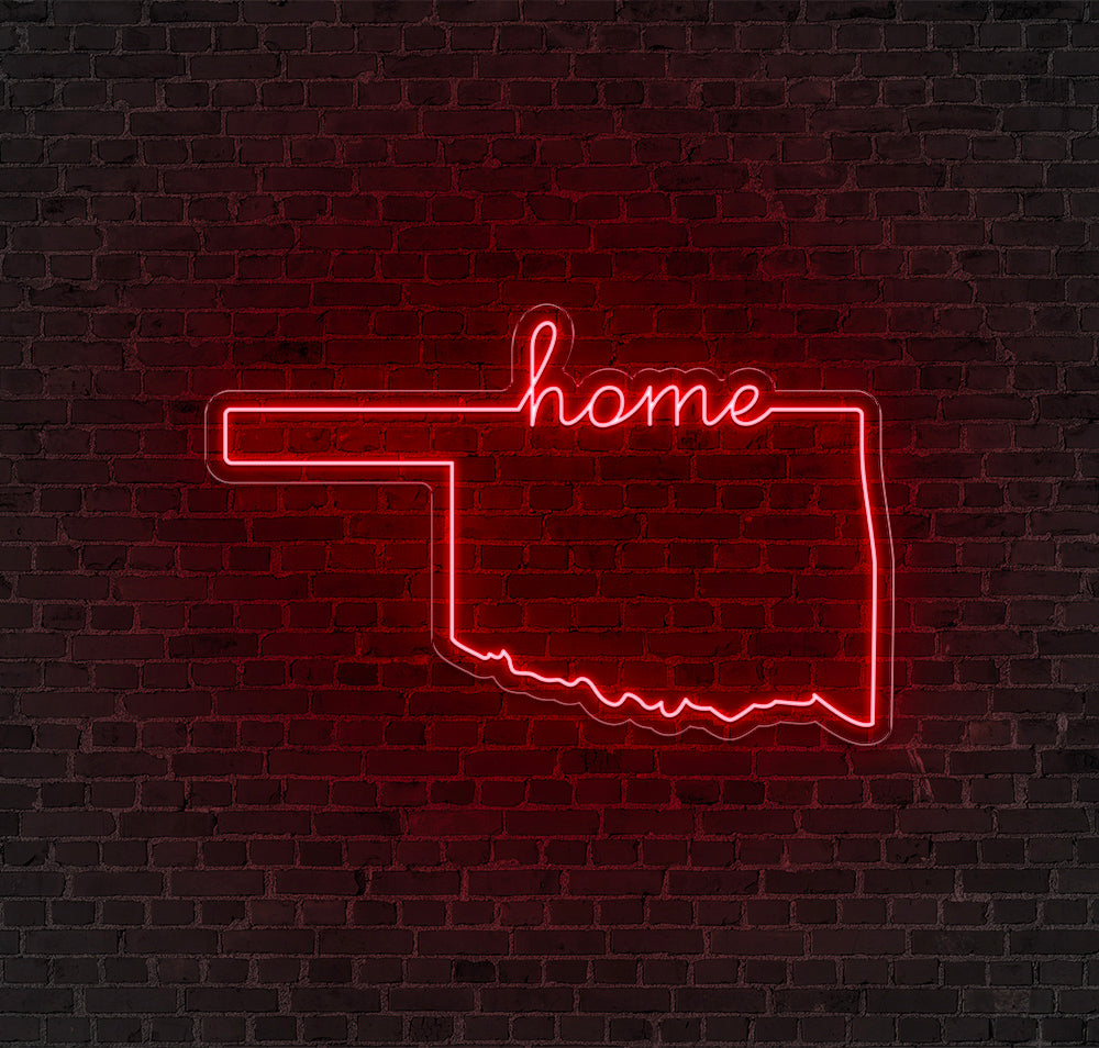 Oklahoma LED Neon Sign