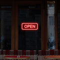 Open LED Neon Sign Rectangle Shape