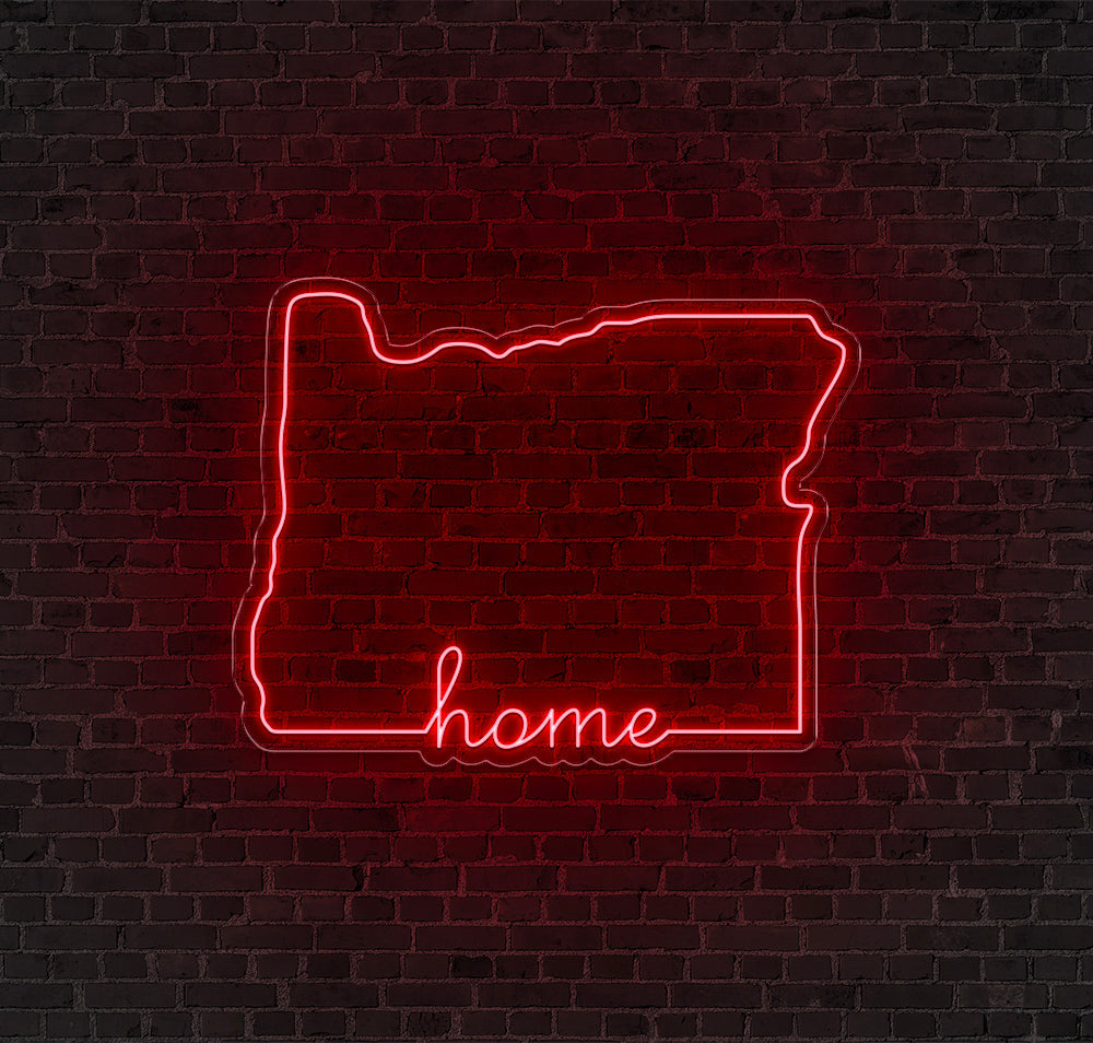 Oregon LED Neon Sign
