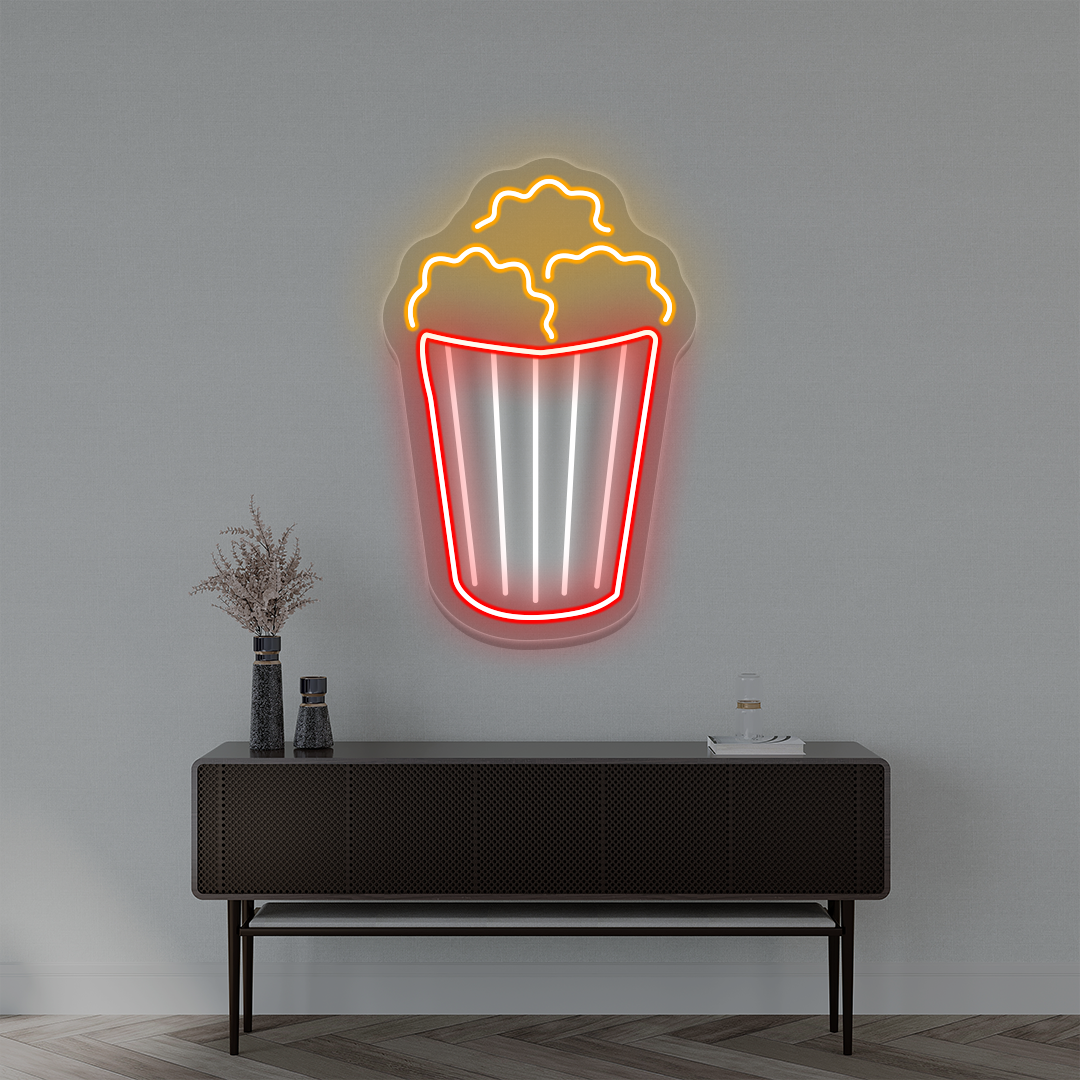 Popcorn Neon Sign