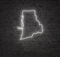 Rhode Island LED Neon Sign