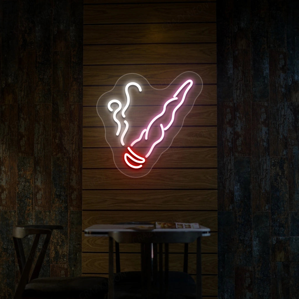 Smoke Cigar Neon Sign