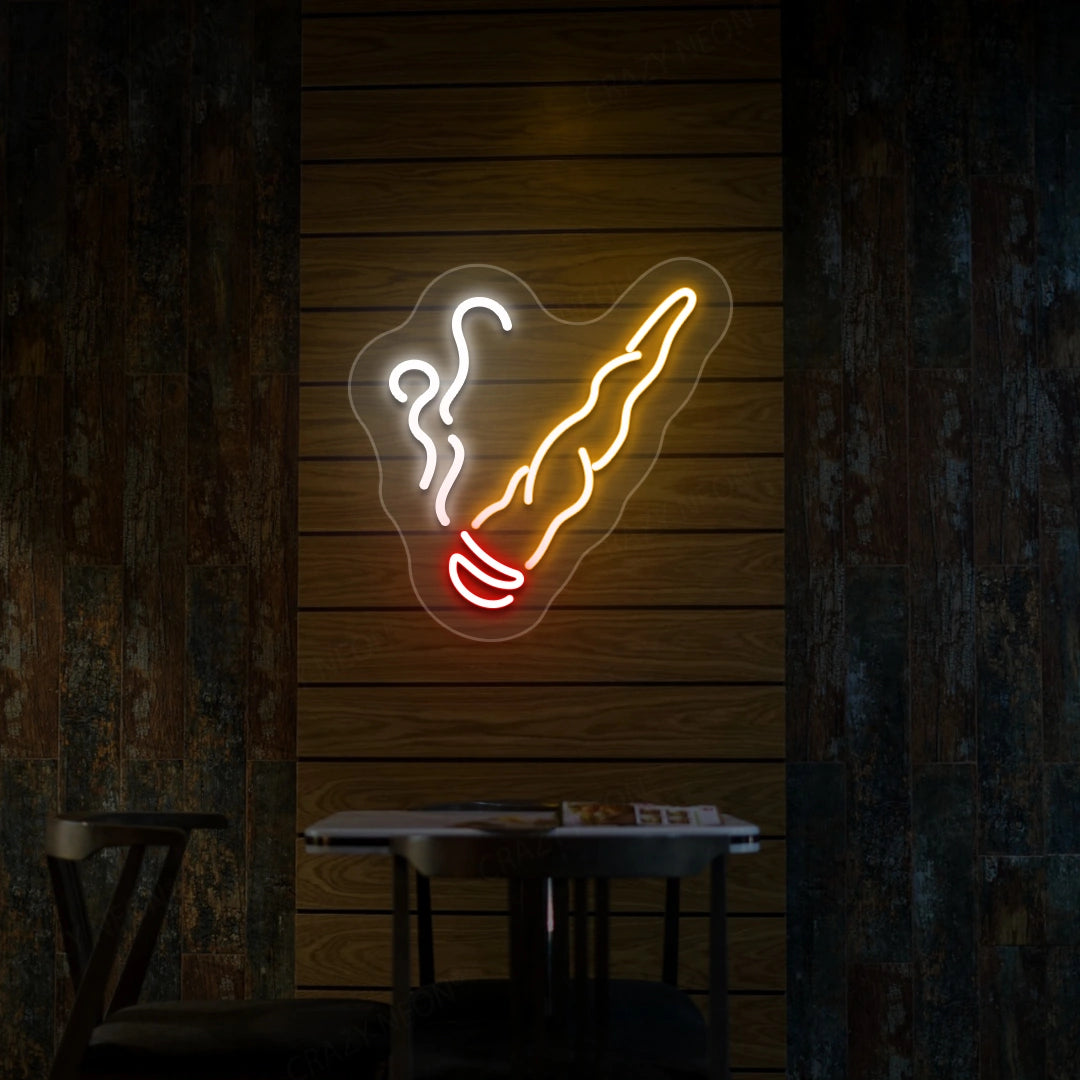 Smoke Cigar Neon Sign